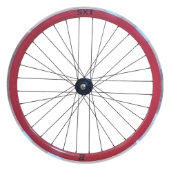 Roata Spate Single Speed/Fixie SXT 700-32H 40 mm Rosu