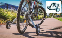 Roti ajutatoare pentru biciclete cu viteze B-RACE 20"- 26 " - Img 2