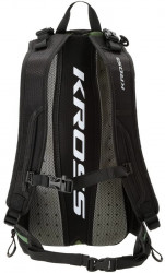 Rucsac cu rezervor apa KROSS Pickup 15 L Negru-Verde