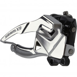Schimbator fata Sram X9 3x10 direct jos S3 tragere sus max 44T negru/arg