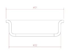 Set Ax Pedalier SXT 148 mm - Rotund Silver - Img 3
