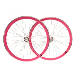 Set Roti Single Speed/Fixie SXT 700-32H 40 mm Roz - Img 6