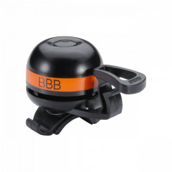 Sonerie pentru bicicleta BBB-14 Easyfit negru-portocaliu/galben/magenta