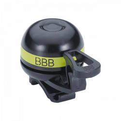 Sonerie pentru bicicleta BBB-14 Easyfit negru-portocaliu/galben/magenta