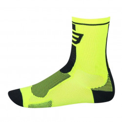 Sosete FORCE Long Fluo-Negru L-XL