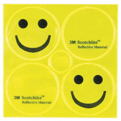 Sticker M-WAVE Reflickers Smile reflex