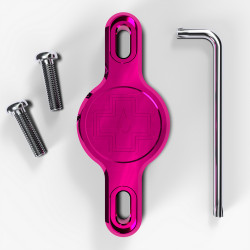 Suport Apple AirTag pentru cadru Muc-Off Secure Tag Holder V2 Roz