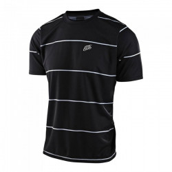 Tricou Bicicleta Troy Lee Designs Flowline Ss Stacked Black