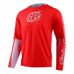 Tricou Bicicleta Troy Lee Designs Sprint Icon Red