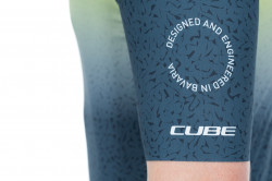 Tricou Ciclism CUBE Blackline Jersey Race S/S Yellow Grey - Img 4