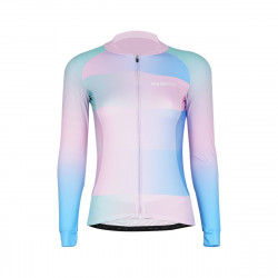 Tricou Ciclism Lady DAREVIE Albastru/Roz L