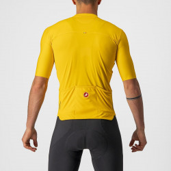 Tricou cu maneca scurta Castelli Prologo 7 Galben/Antracit/Kaki - Img 2