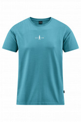 Tricou CUBE Organic T-Shirt Fichtelmountains GTY Fit Grey'n'Coral