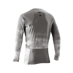 Tricou Leatt MTB Gravity 5.0 Granite Gray M - Img 2