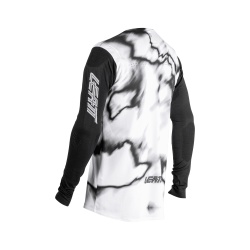 Tricou Leatt MTB Gravity 8.0 Heatmap White M - Img 2