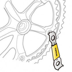 Unelte Cheie Topeak Chainring Nut Tps-sp11 pt suruburi goale foi angrenaj 4 functii - Img 2