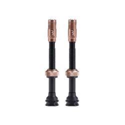 Valve tubeless BBB Valve CoreCap aluminiu copper 60mm set 2 bucati