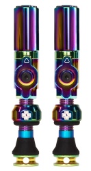 Valve tubeless Muc-Off Tubeless Valves Big Bore Lite (Medium) Iridescent