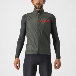 Vesta de vant Castelli Squadra Stretch Kaki