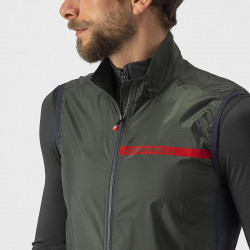 Vesta de vant Castelli Squadra Stretch Kaki - Img 4