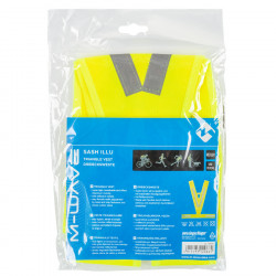 Vesta Reflectorizanta Triunghi M-WAVE SASH ILLU XL - XXL - Img 2