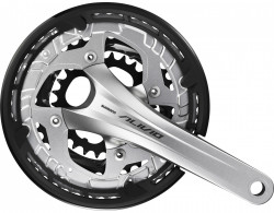 Angrenaj Shimano Alivio FC-T4060 48x36x26T 175mm 9V Argintiu
