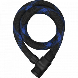 Antifurt Abus Ivera Steel-O-Flex 7200/85 cu Cheie Negru