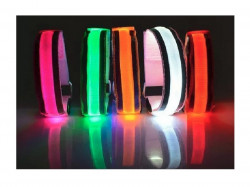 Banda Reflectorizanta cu Led EXTEND EMIT Rosu 33 cm - Img 2