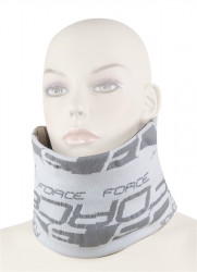 Bandana Force multifunctionala pentru iarna alb/gri