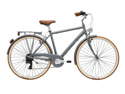 Bicicleta Adriatica Retro Man 28 Gri Mat 500mm