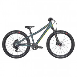 Bicicleta copii SCOTT Scale RC 400 Pro Prism Purple Green - Radium Yellow