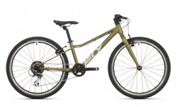 Bicicleta copii Superior FLY 24 VB Matte Olive Metallic/Hologram Chrome