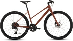 BICICLETA CUBE NULANE RACE TRAPEZE AMBER BLACK