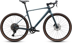 BICICLETA CUBE NUROAD PRO TAIGA BLUE 2027 cadru L - roti 28