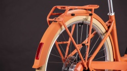 BICICLETA ELECTRICA CUBE ARUBA HYBRID 600 EASY ENTRY PAPAYA CREME - Img 19
