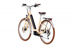 Bicicleta Electrica CUBE ELLA RIDE HYBRID 500 EASY ENTRY Honey White