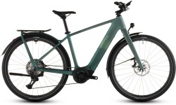 BICICLETA ELECTRICA CUBE KATHMANDU HYBRID C:62 SLT 400X SEAFOAM CHROME - Img 2