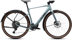 BICICLETA ELECTRICA CUBE NULANE HYBRID C:62 RACE 400X FE SEAGREY BLACK 2027 L