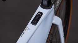 BICICLETA ELECTRICA CUBE NUROAD HYBRID C:62 SLX 400X ICEBLUE PRISM - Img 12