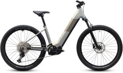 BICICLETA ELECTRICA CUBE REACTION HYBRID ONE 720 EASY ENTRY PEARLSILVER CHROME 2027 L