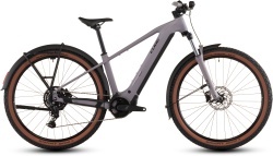 BICICLETA ELECTRICA CUBE REACTION HYBRID PERFORMANCE 600 FE PLUMGREY BLACK - Img 2
