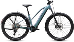 BICICLETA ELECTRICA CUBE REACTION HYBRID PRO 800 FE TRAPEZE POLARLIGHT BLACK 2027 cadru L (20") - roti 29