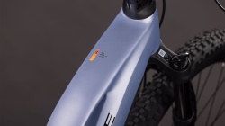 BICICLETA ELECTRICA CUBE REACTION HYBRID SLX 800 TRAPEZE GAUZEGREY ICEBLUE - Img 8