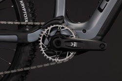 BICICLETA ELECTRICA CUBE STEREO HYBRID ONE44 HPC EXC 800 SLABGREY BLACK 2027 cadru L (20") - roti 29 - Img 4