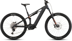BICICLETA ELECTRICA CUBE STEREO HYBRID ONE44 HPC SLX 800 SLABGREY ORANGE