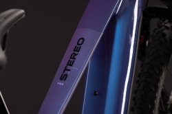 BICICLETA ELECTRICA CUBE STEREO HYBRID ONE44 PRO 800 BLUEIRIS PURPLE 2027 cadru L (20") - roti 29 - Img 3
