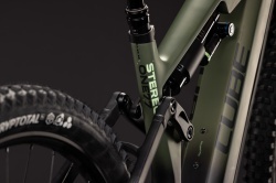 BICICLETA ELECTRICA CUBE STEREO HYBRID ONE77 HPC TM 800 REEDGREEN GILLS 2027 L - Img 3
