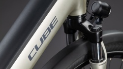 BICICLETA ELECTRICA CUBE SUPREME RT HYBRID COMFORT EXC 600 EASY ENTRY CHAMPAGNE GREY - Img 13