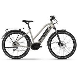 Bicicleta electrica HAIBIKE Trekking 3 Mid i500Wh 9G Alivio Warm Grey Black - Glossy