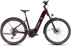 Bicicleta Electrica Hardtail CUBE Nuride Hybrid SLX Allroad amarone´n´lunar